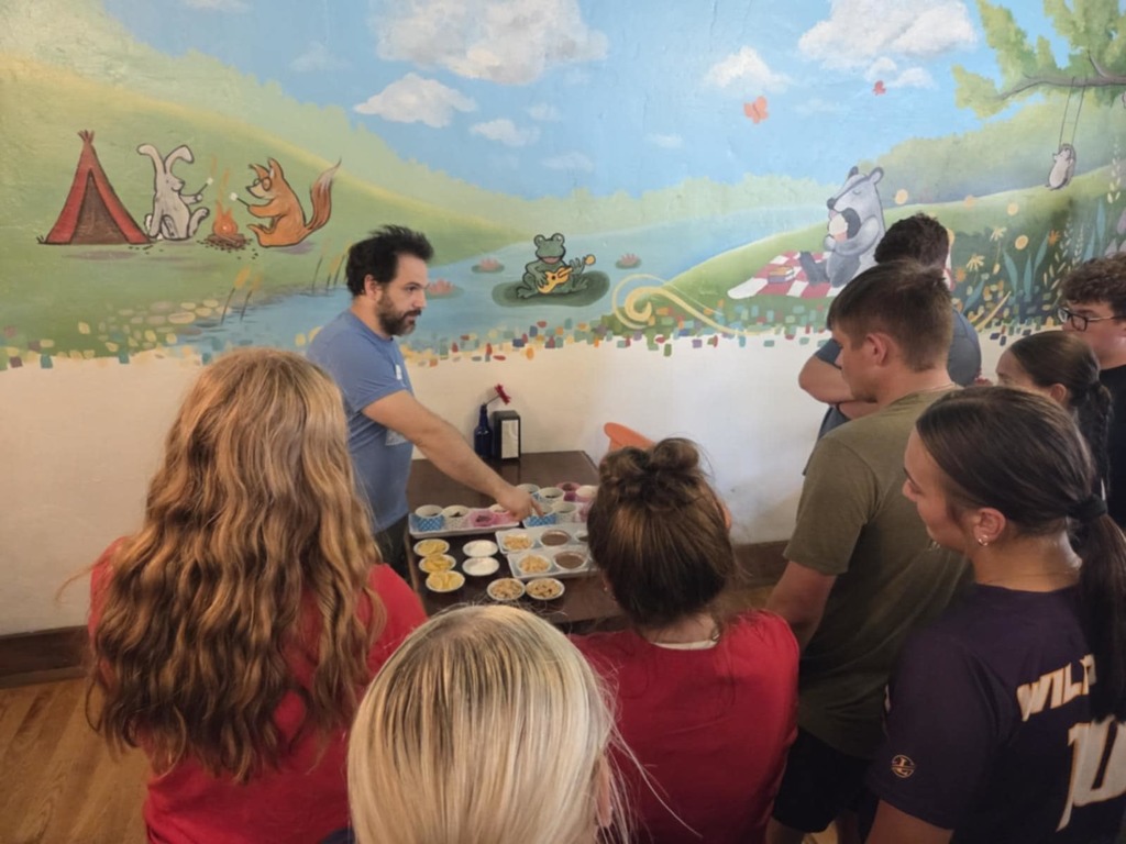 The HS Food Science class has had a busy month of flavor profiling. They created their own soda combinations, competed for the best street taco to celebrate Hispanic Heritage Month and traveled to Arrow Rock to see ice cream processing at Badger's Hideaway! 