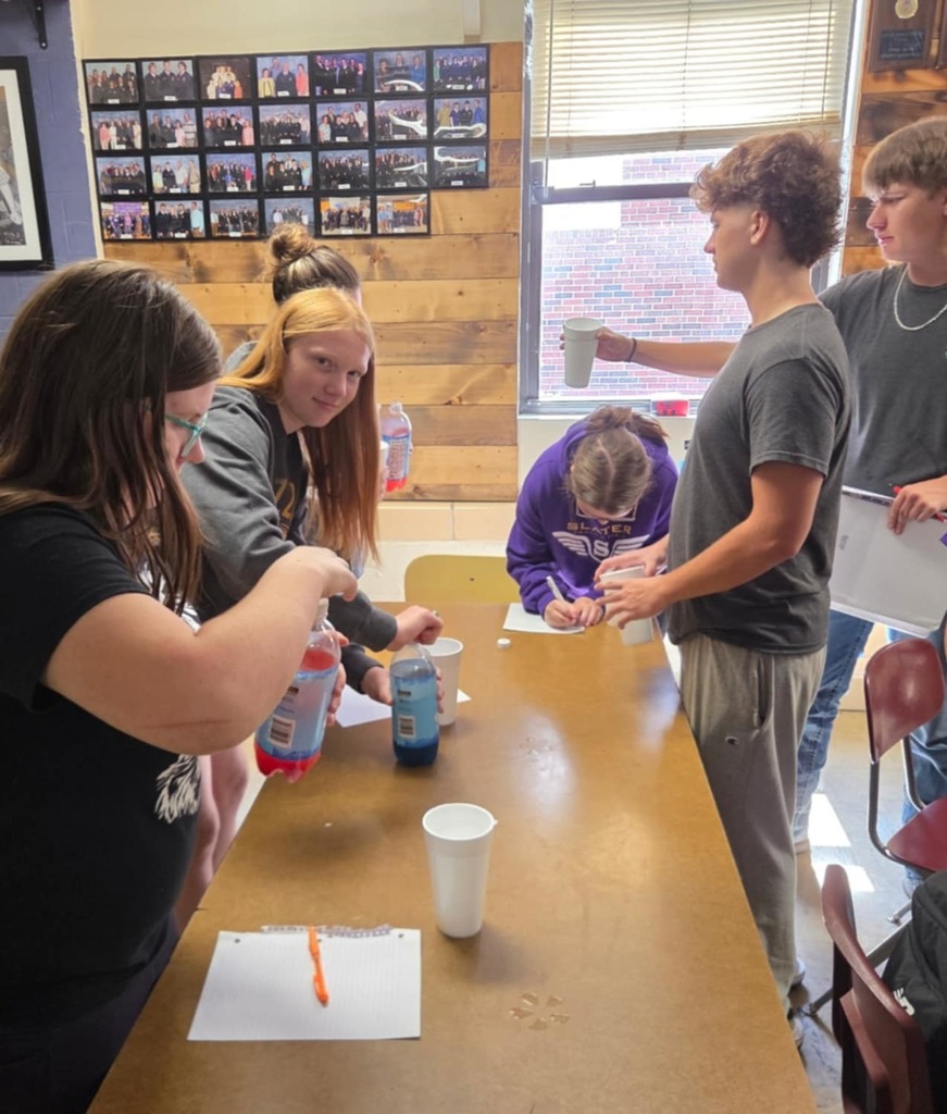 The HS Food Science class has had a busy month of flavor profiling. They created their own soda combinations, competed for the best street taco to celebrate Hispanic Heritage Month and traveled to Arrow Rock to see ice cream processing at Badger's Hideaway! 