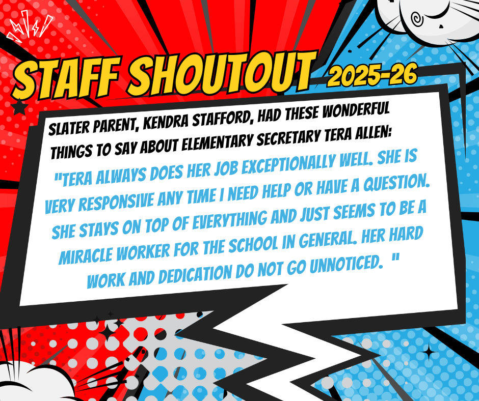 Tera always does her job exceptionally well. She is very responsive any time I need help or have a question. She stays on top of everything and just seems to be a miracle worker for the school in general.  Her hard work and dedication do not go unnoticed.  