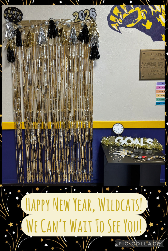 Happy New Year, Wildcats!  We can't wait to see you!