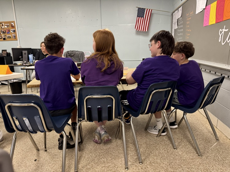 The JH Scholar Bowl team travelled to Glasgow today for the CAC Conference meet. They played well and learned a lot.  Joslyn Clements placed in the top 15.  Congratulations to Colton Gregg for tying for 5th place high point individual!