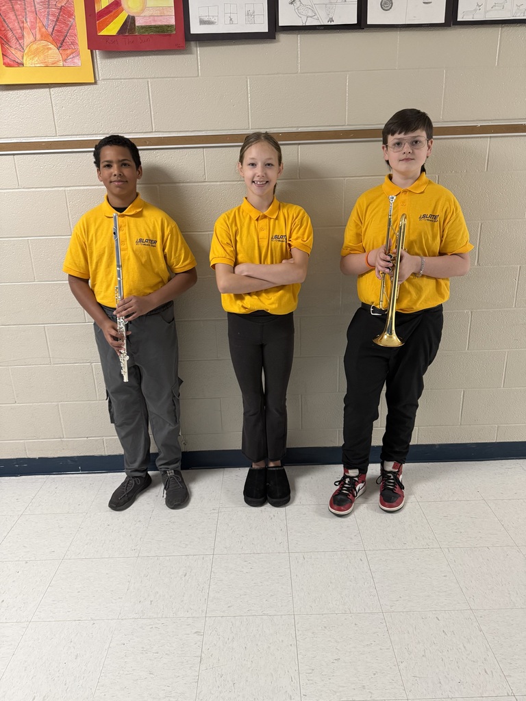 Three Students with instruments