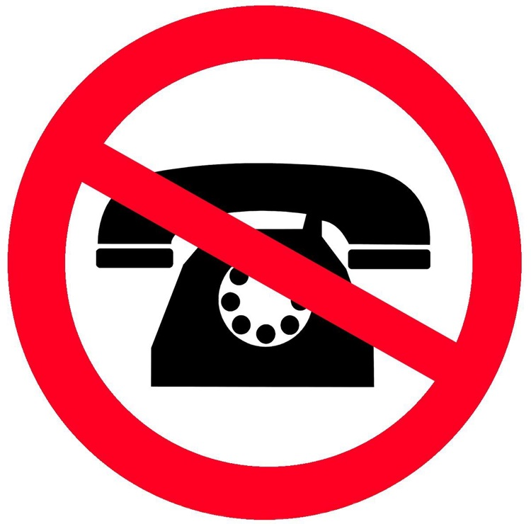no phone