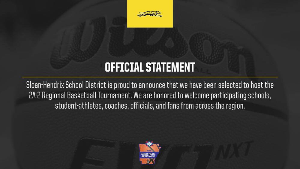 Official Statement | 2A-2 Regional Tournament