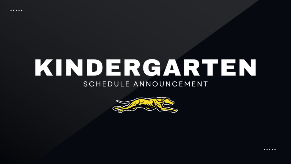 Kindergarten Announcement