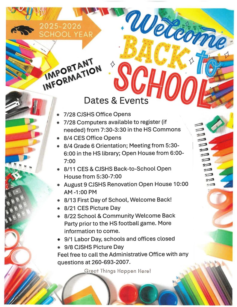 Dates & Events  