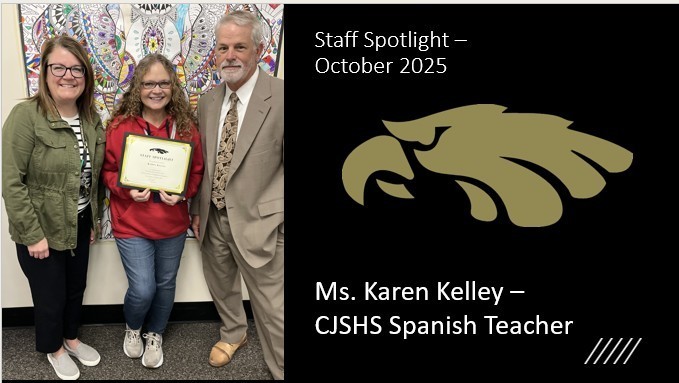 Staff Spotlight - Ms. Kelley