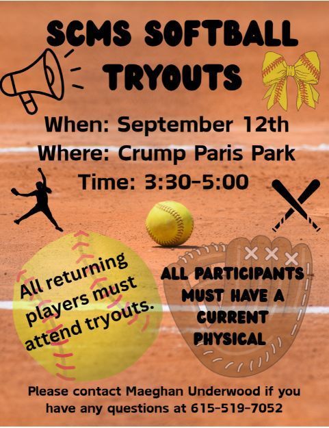 Softball Tryouts
