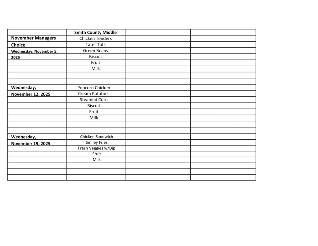 November Manager Choice