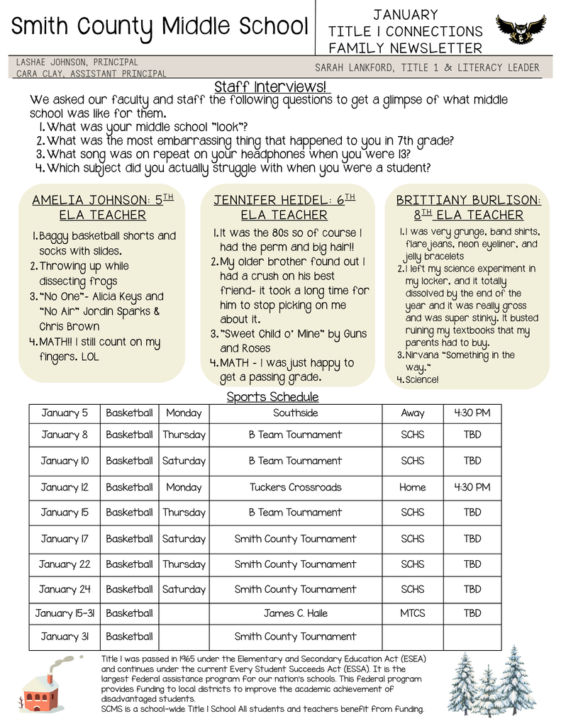 Jan. Newsletter back