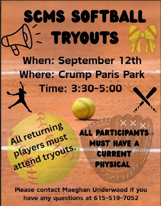 Softball Try outs
