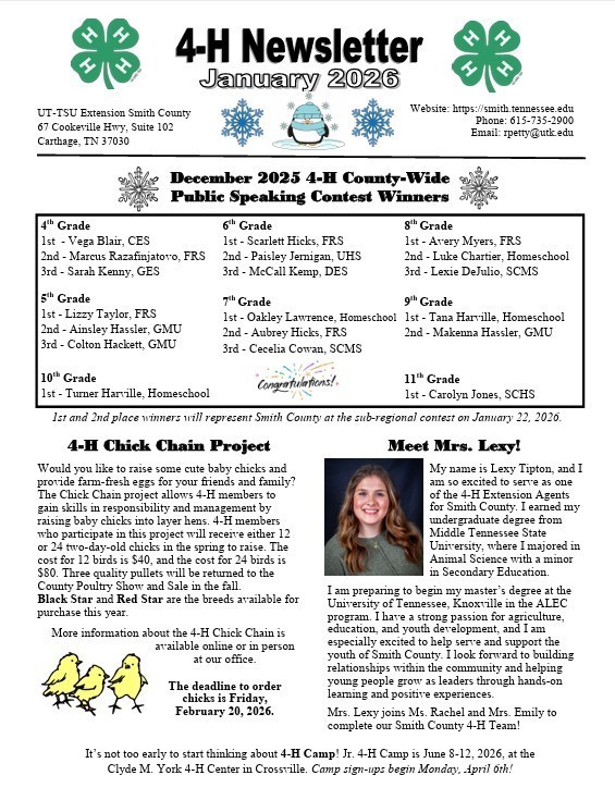4-H News