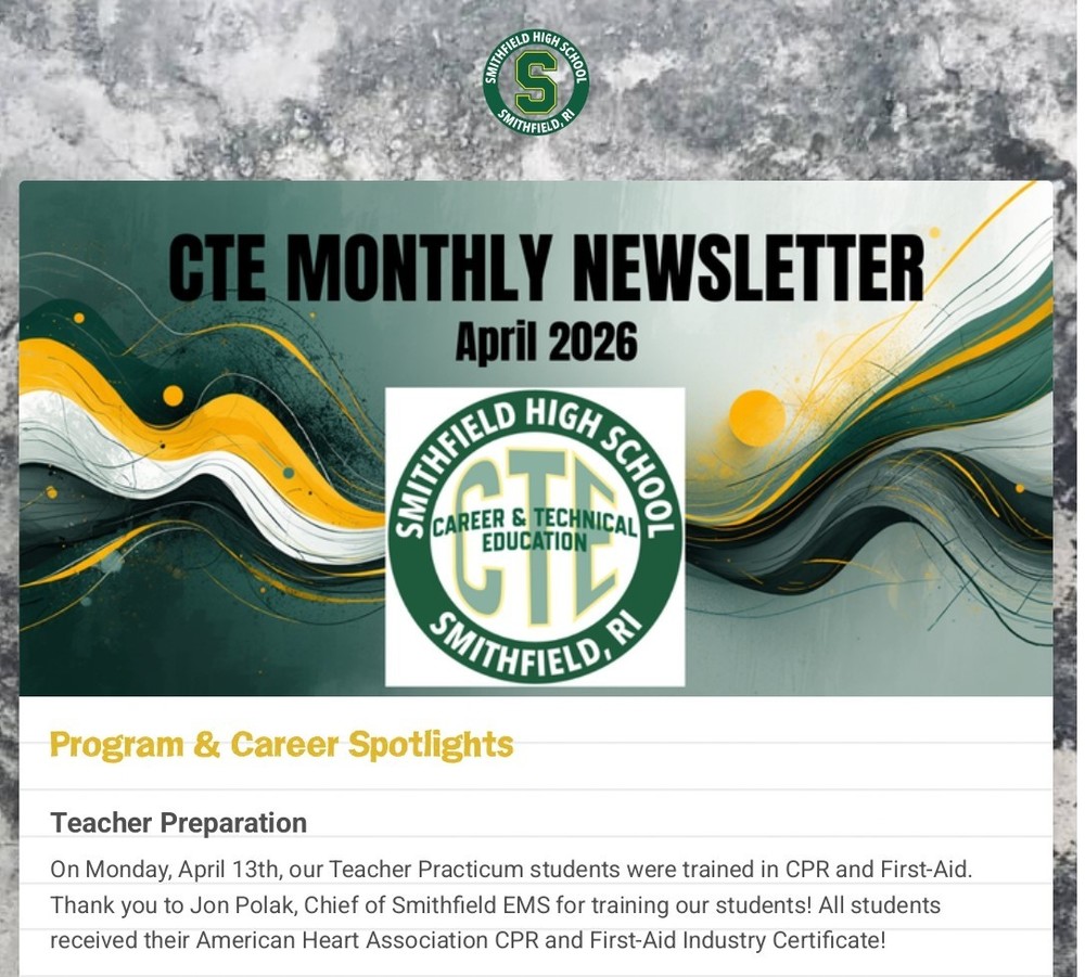 April CTE Newsletter