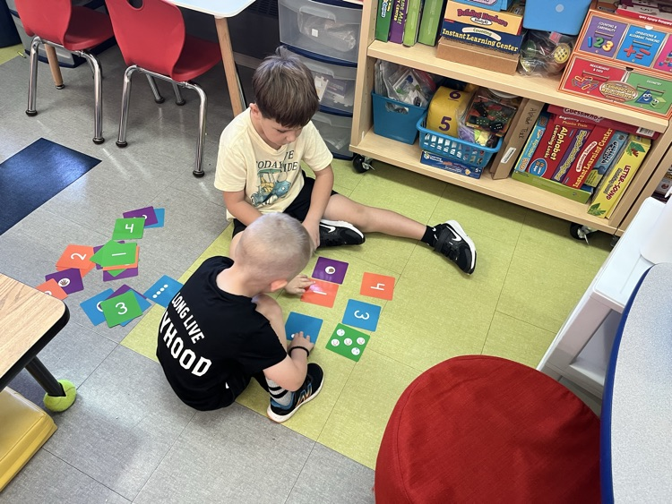 Friends working with partner