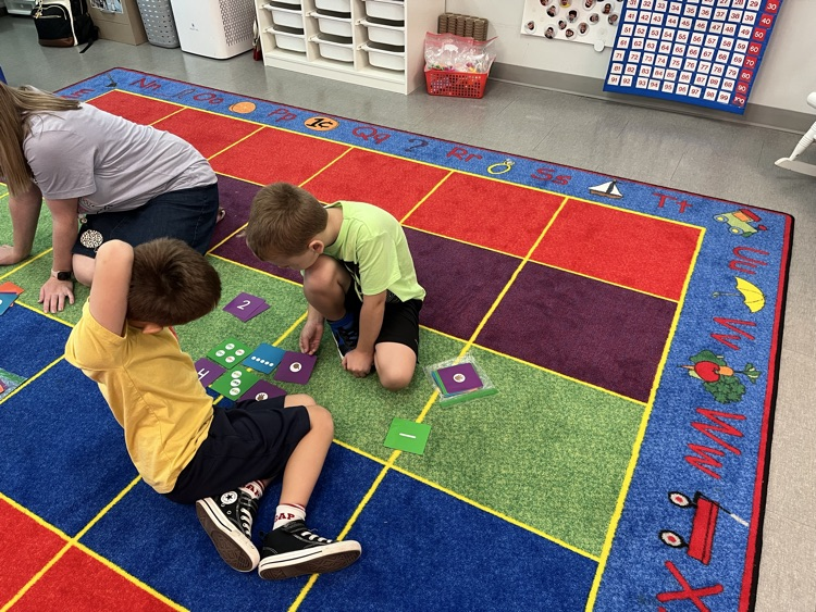 Friends working with partners