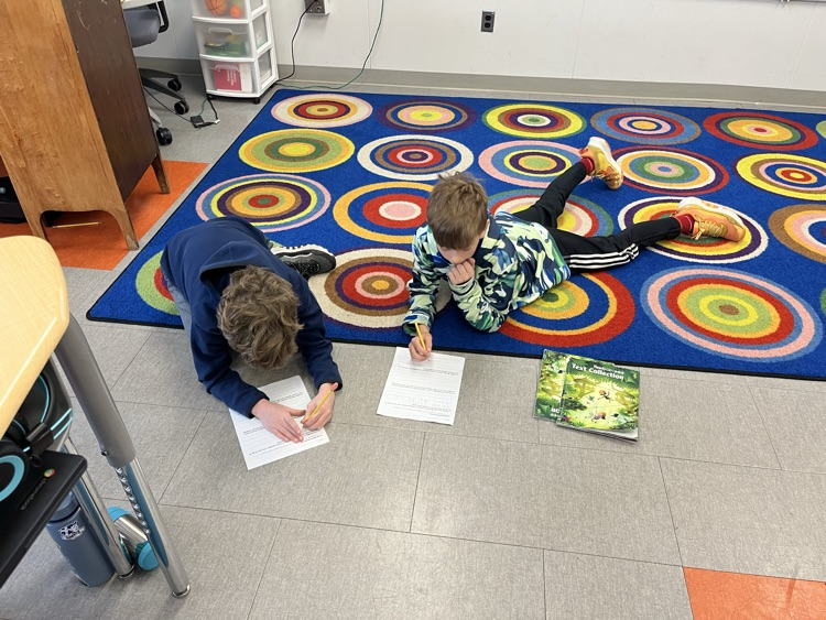 Reading with partner