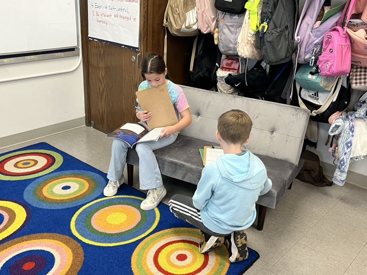 Reading with partner