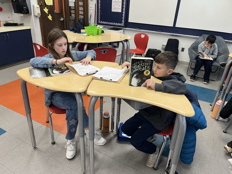 Reading with a partner