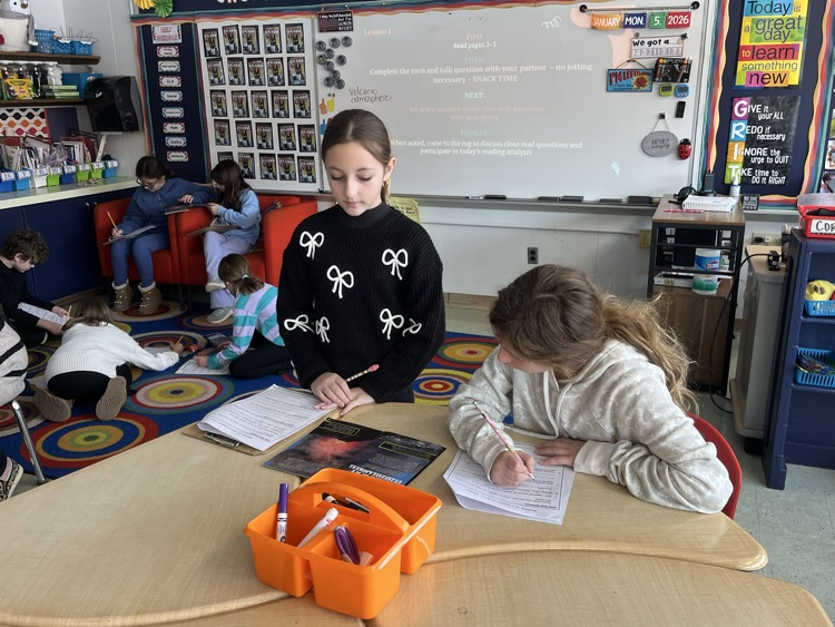 Reading with a partner