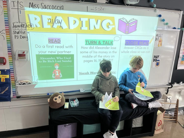 Partner reading 