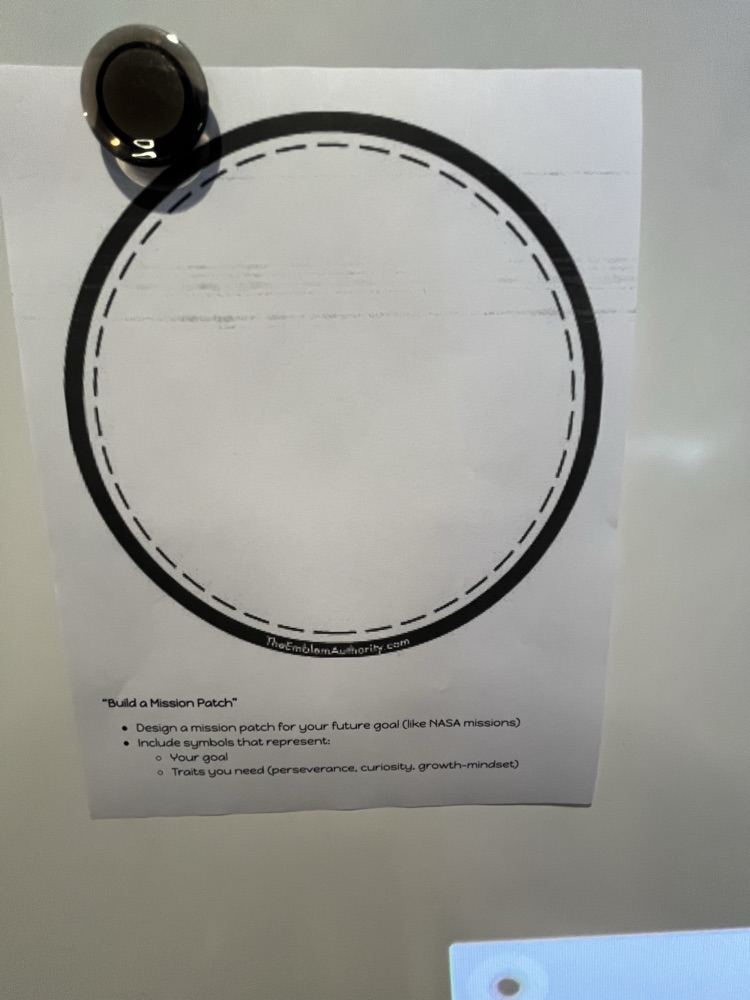 Creating our mission badges