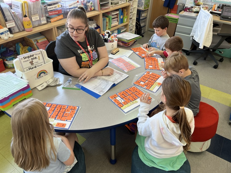 Working in small group