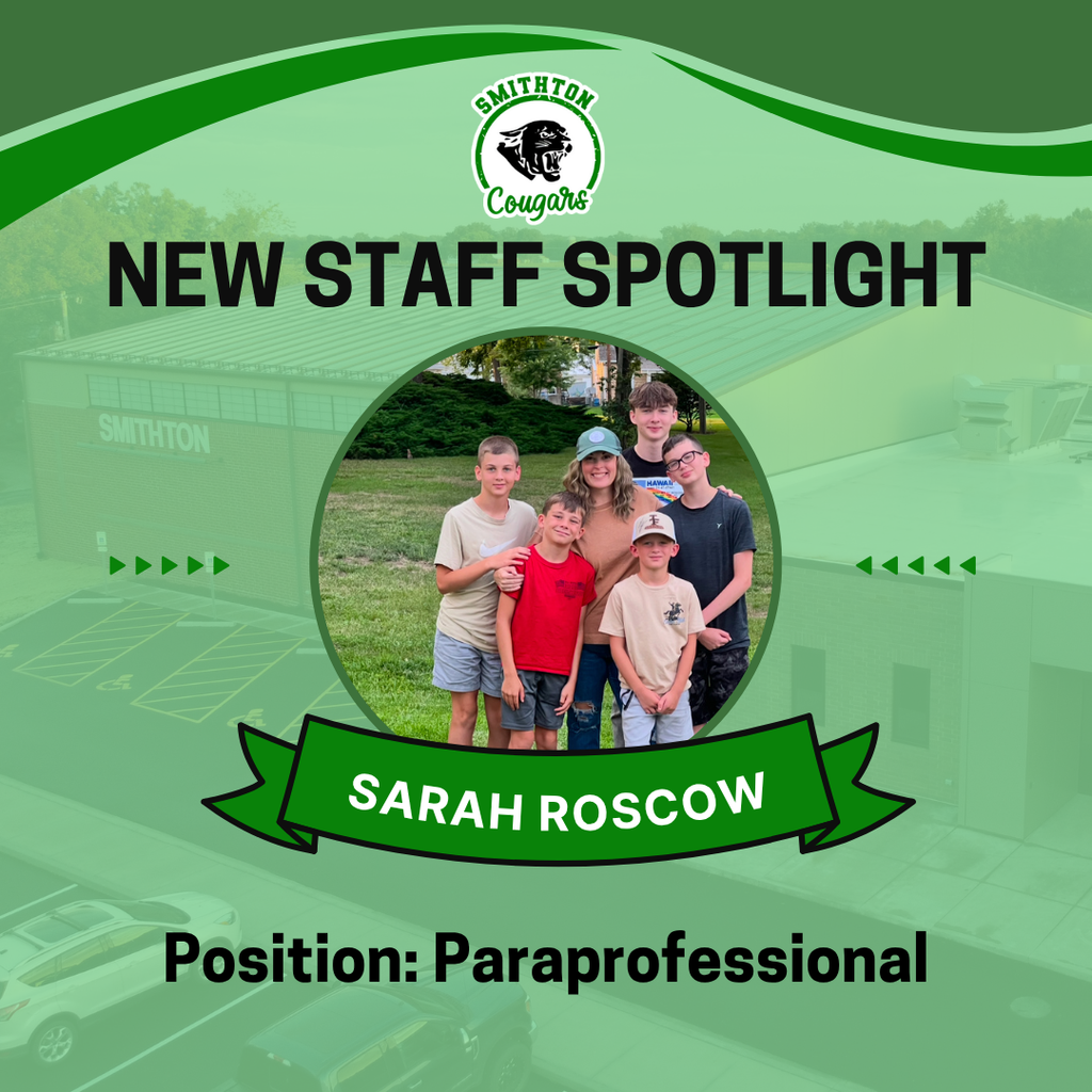 new staff spotlight - sarah roscow
