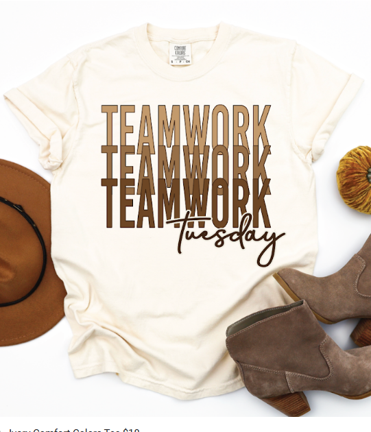 teamwork tuesday shirt 3