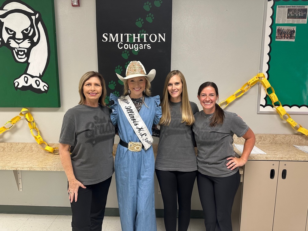 miss illinois high school rodeo came to read to us!