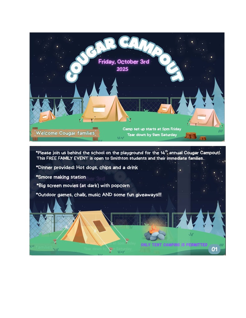 cougar campout page 1