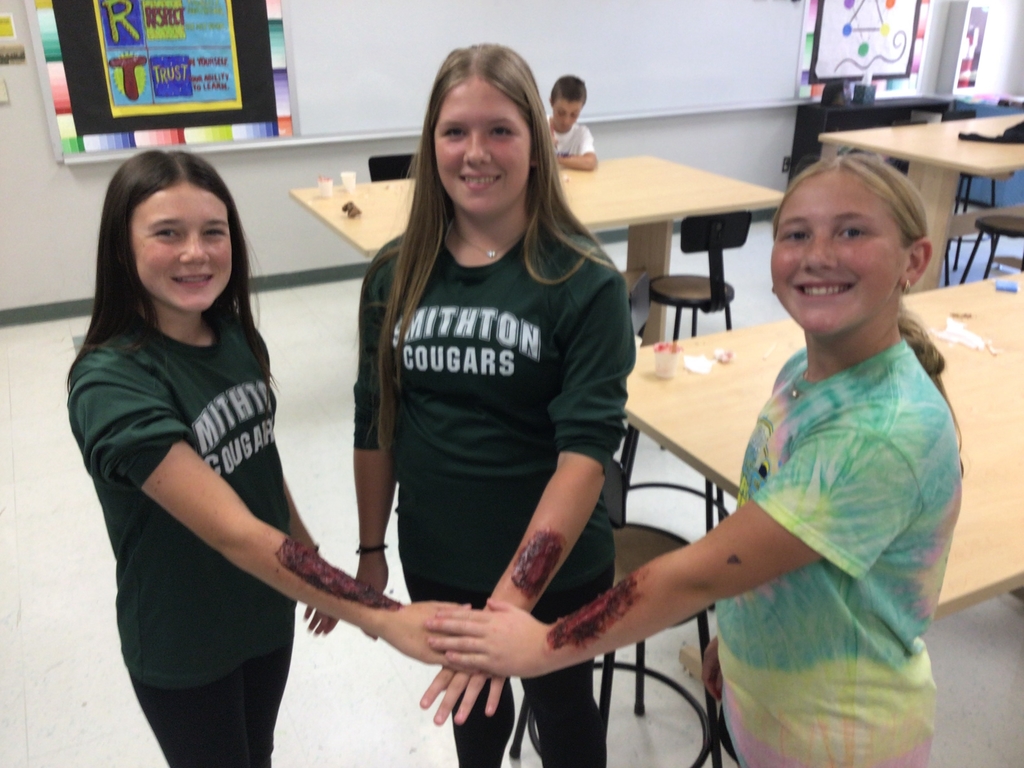 8th grade art class fake wounds