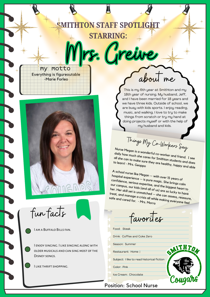 staff spotlight - nurse megan