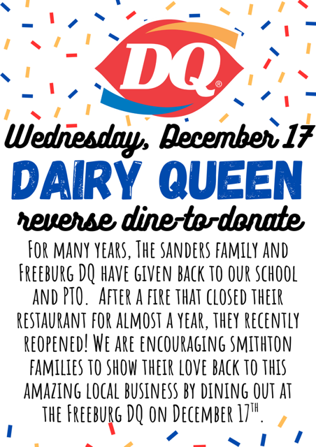 dq reverse dine to donate 12/17