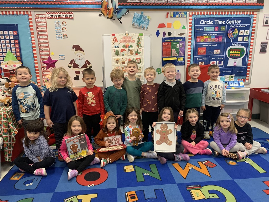 pre-k gingerbread cookie