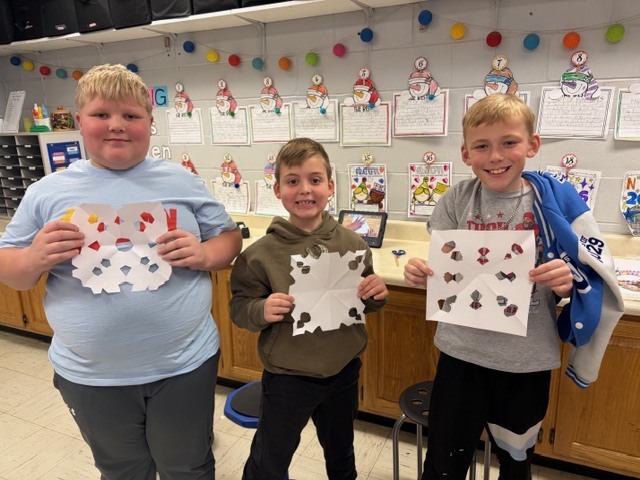 snow flakes stuhlsatz & servos