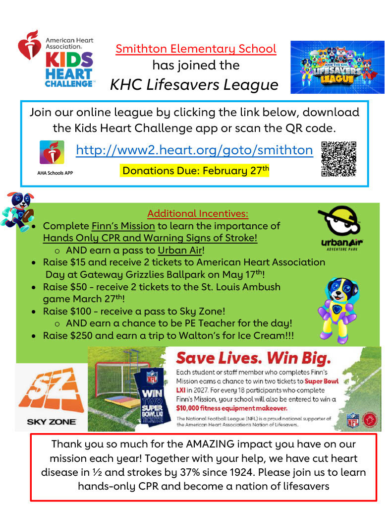 kids heart challenge 2026
