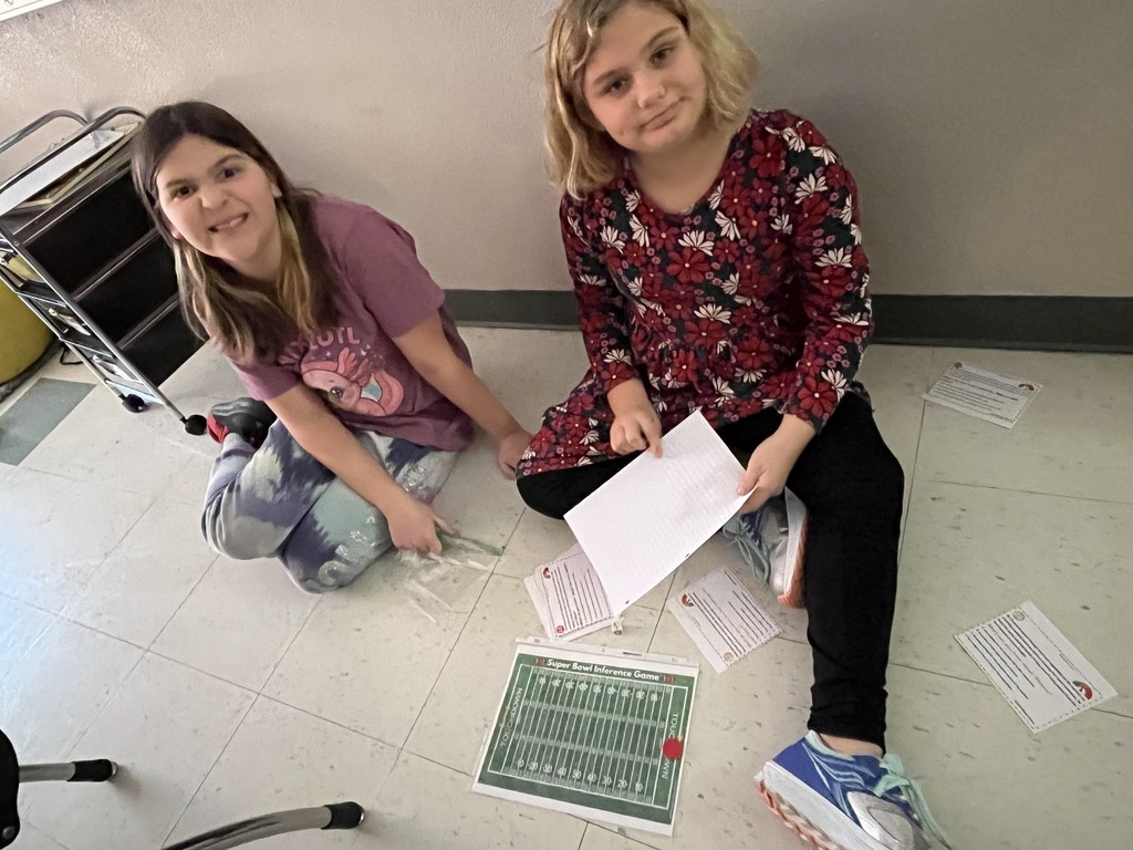 5th grade super bowl inferencng