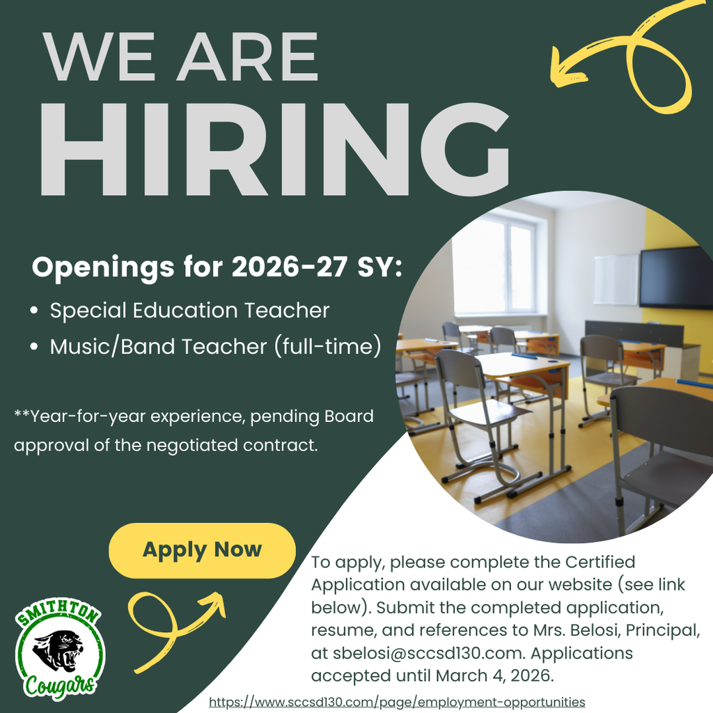 Hiring, 2026-27, teachers