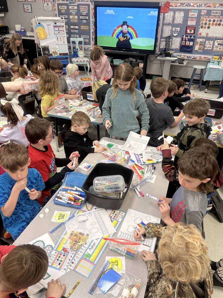 1st and 4th grade buddies leprachaun traps