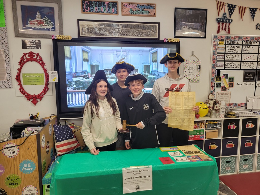 8th grade constitutitional convention skits