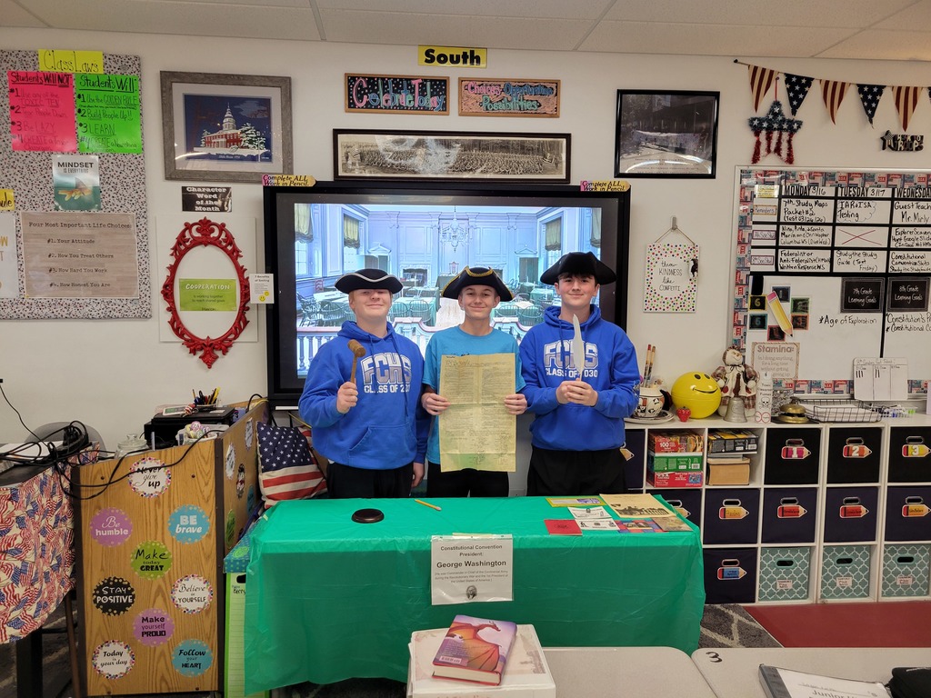 8th grade constitutitional convention skits