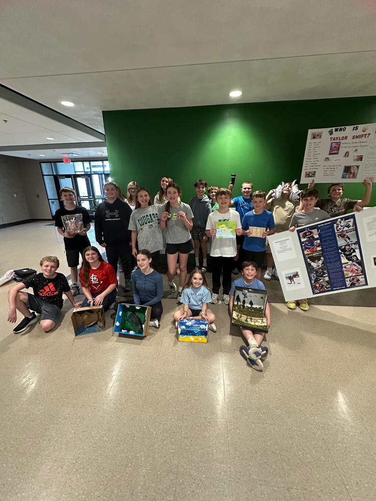 6th grade diorama contest