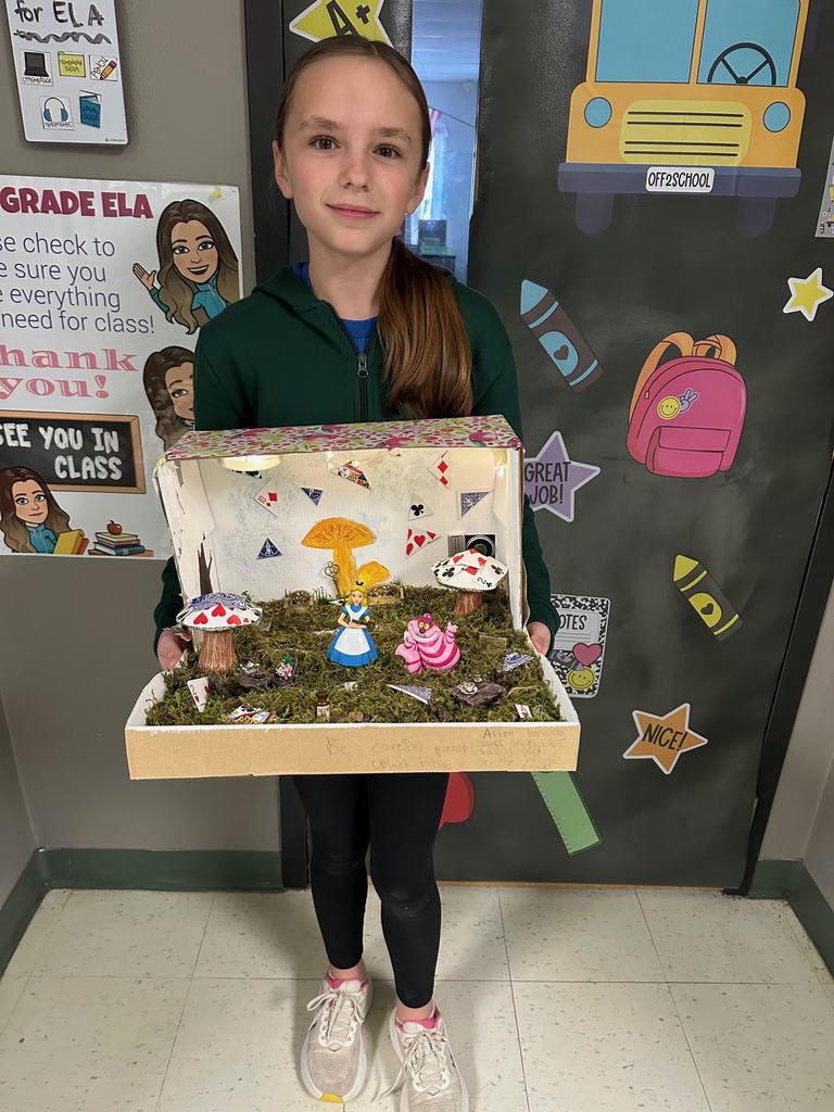 6th grade diorama contest