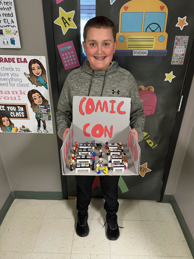 6th grade diorama contest