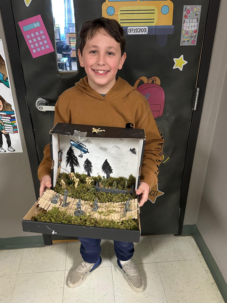 6th grade diorama contest
