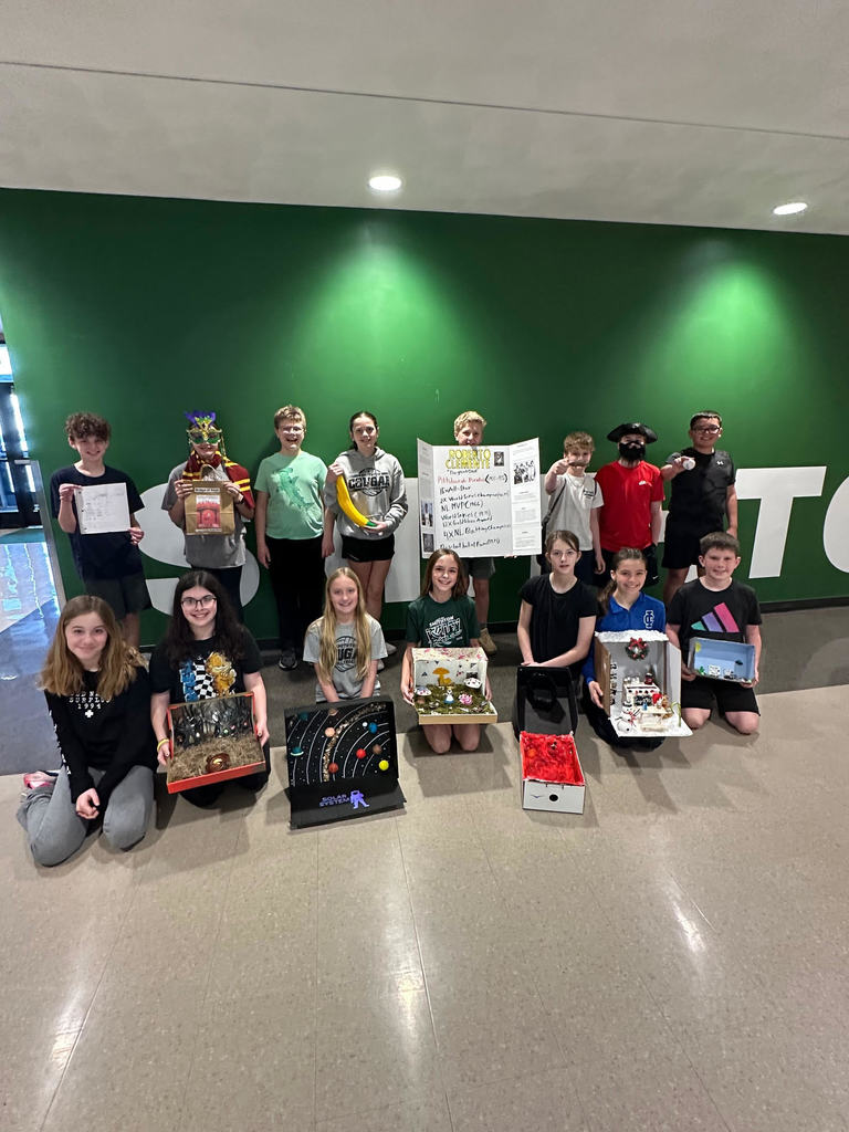 6th grade diorama contest