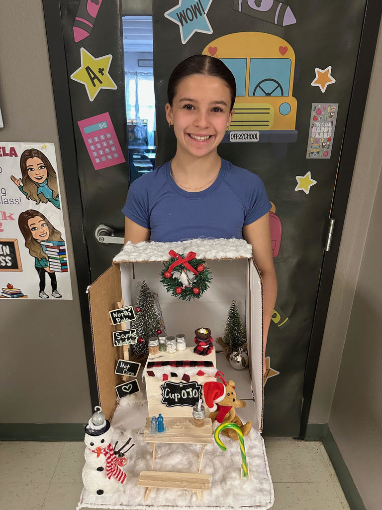 6th grade diorama contest