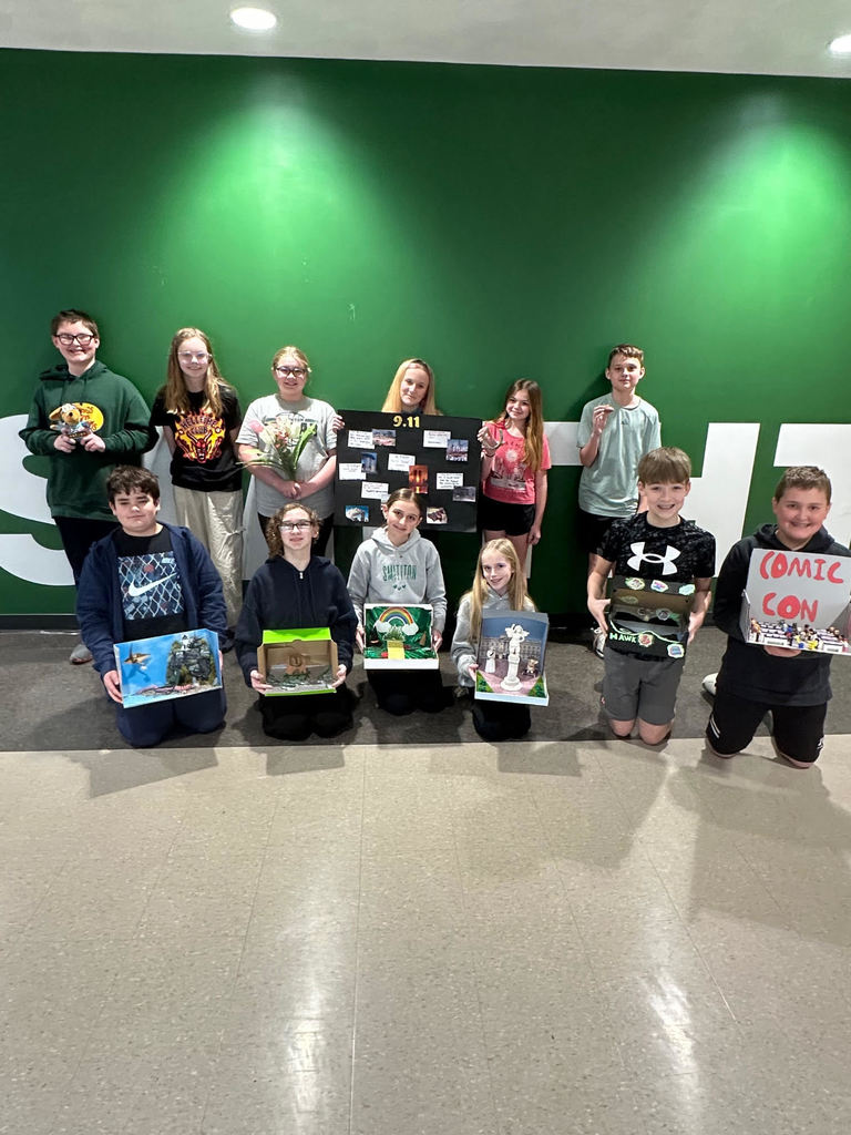 6th grade diorama contest