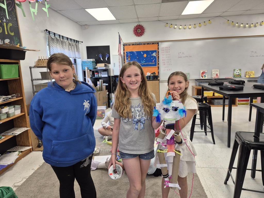 3d robots - 4th grade stem
