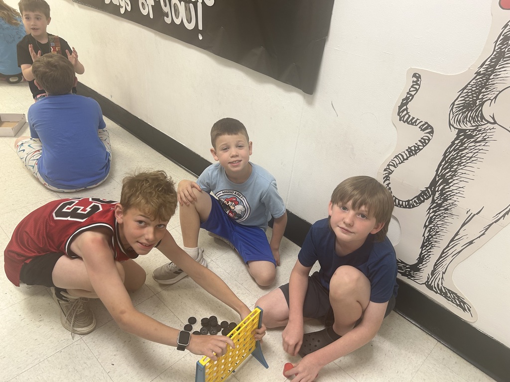 1st and 4th grade buddies - kapp and barschak
